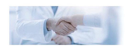 Patient und Arzt
